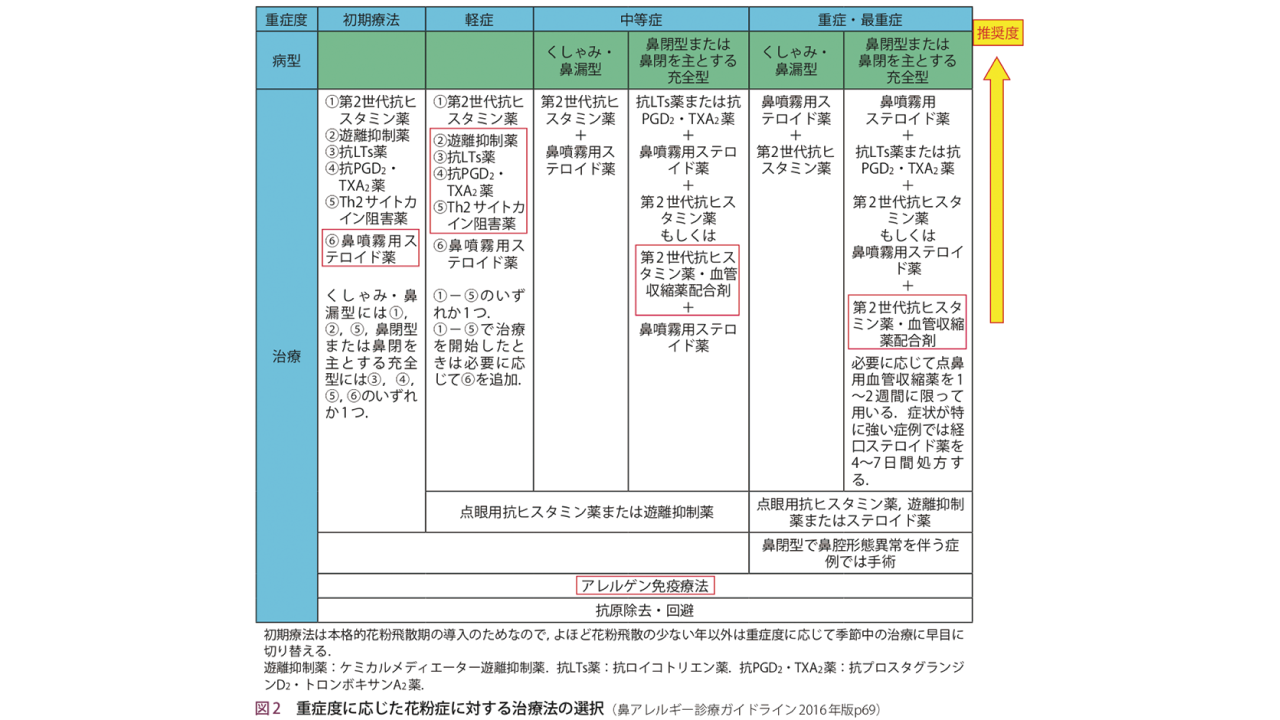 鼻アレルギーガイドライン概説